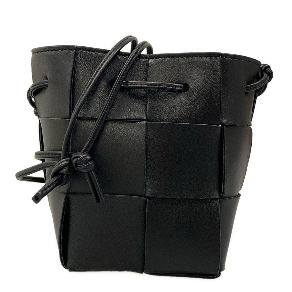 Bottega Veneta Mini Cassette Crossbody Bucket Bag Shoulder Bag 680217